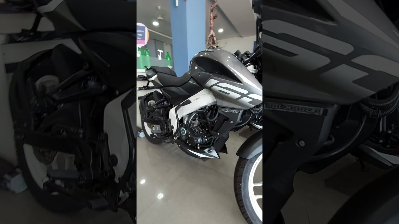 Bajaj Pulsar NS 160 BS6 grey colour #shorts #Bajaj #NS160 #nslovers #pulsarNS160 #pulsarlovers