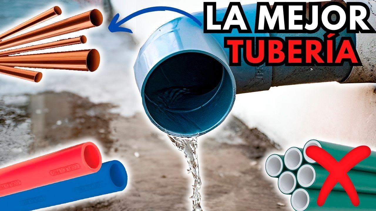 Tipos de tuberías y sus usos: ¡No compres sin ver esto!
