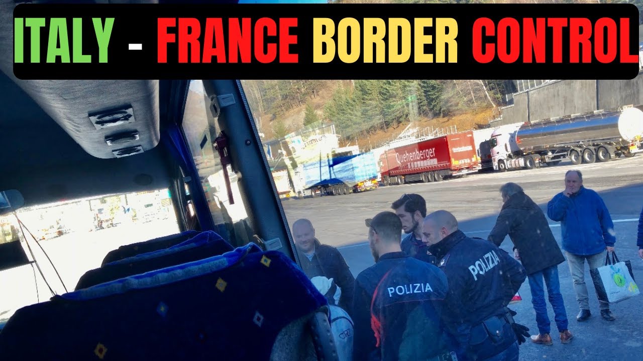 Migrants From Italy Denied Entry To France!!!!