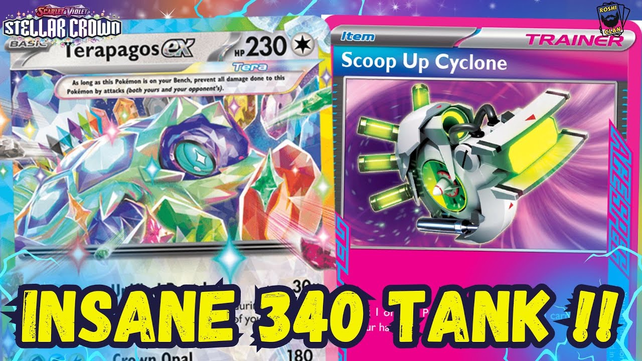 *New* Terapagos EX Is A Tank! Taking Hits With Its 340 HP Is Insane! Pokemon TCG Live