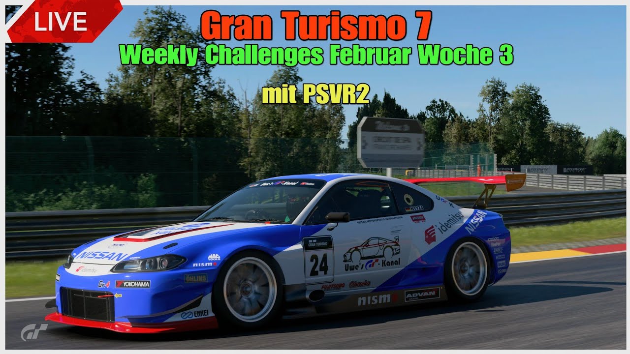 Gran Turismo 7 / Weekly Challenges Februar Woche 3 / live / PSVR2