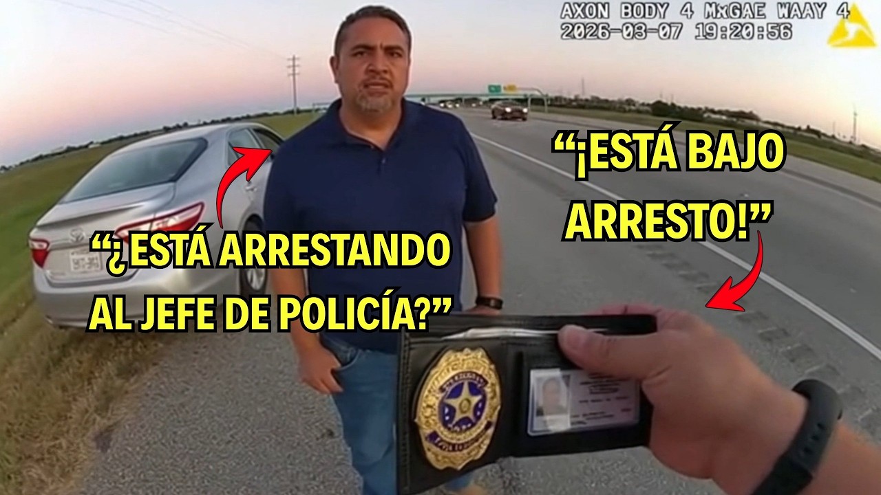 Policía Detiene al Jefe de la Policía en la Autopista — Arruina su Propia Carrera