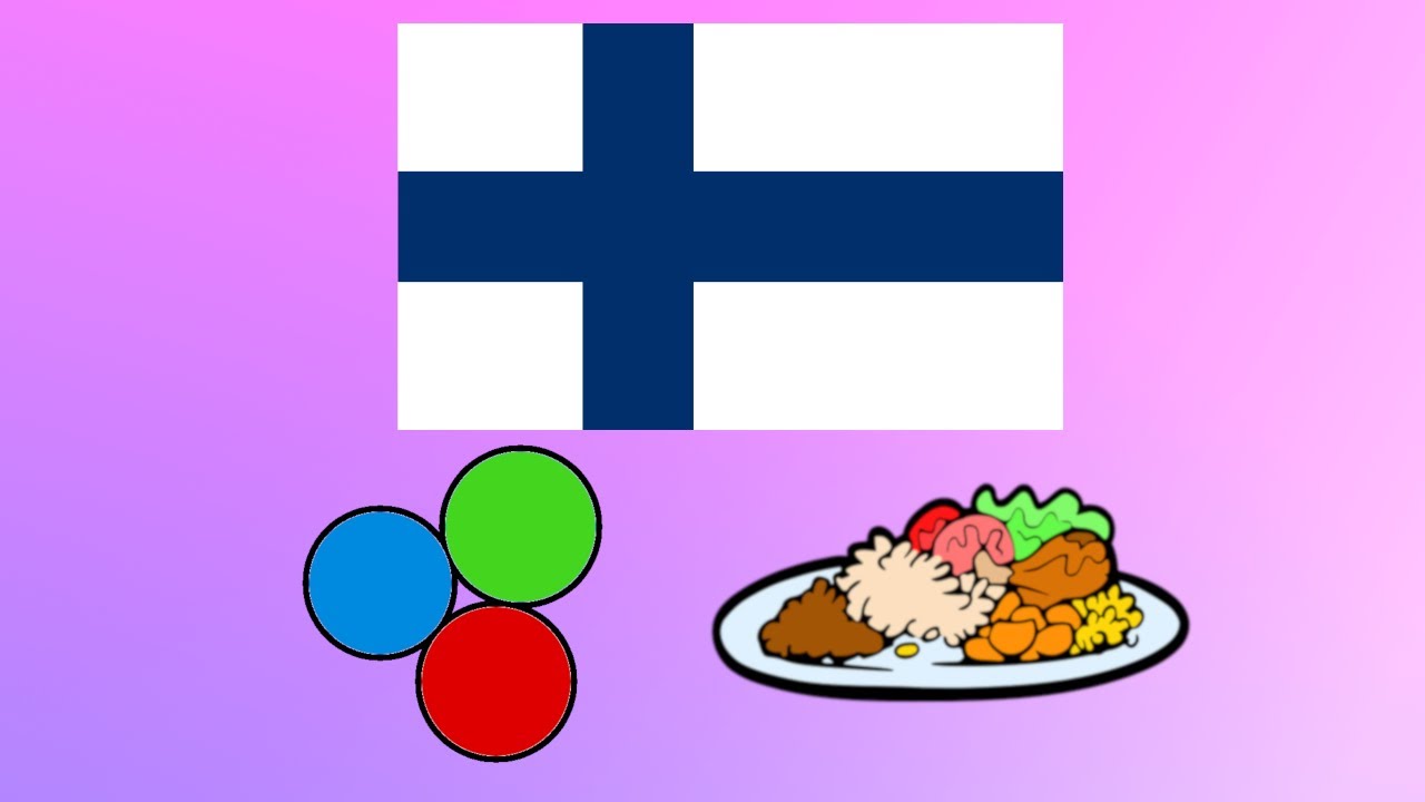 Suomi - Minkä värinen ruoka?