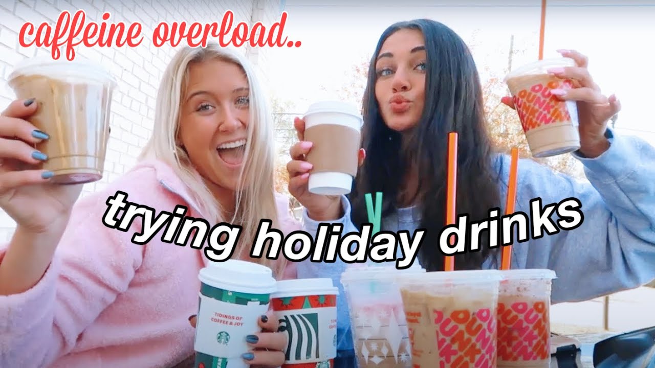 VLOGMAS 7 | Пробуем праздничные напитки!