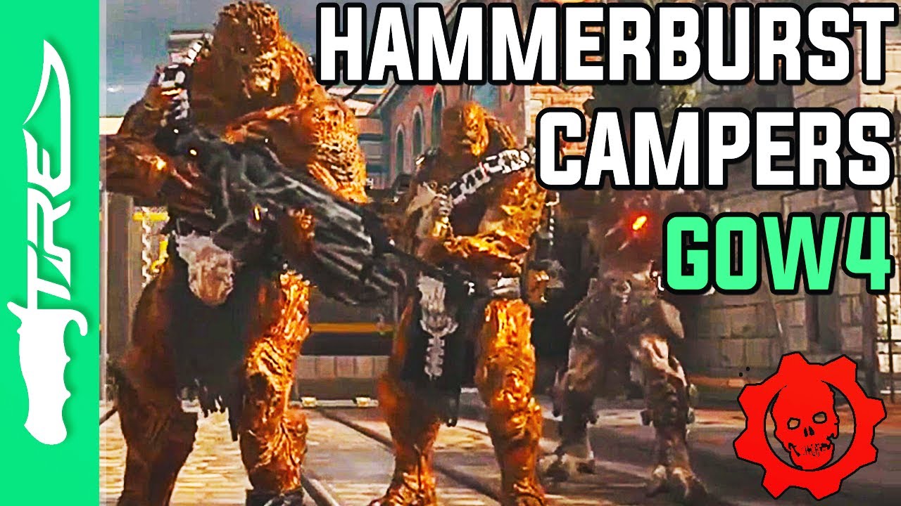 BIGGEST HAMMERBURST CAMPERS IN GEARS OF WAR HISTORY? - Gears of War 4 Multiplayer Gameplay (GoW4)