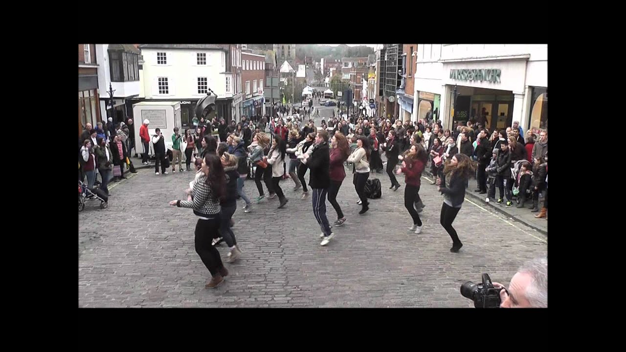 George Abbot School Guildford Flash Mob 2011