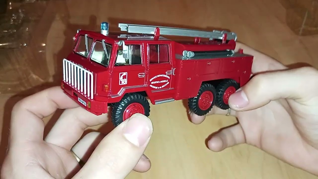 Unboxing du numéro 3 (Ancienne collection Hachette) FPTHR Berliet Type FF 6X6 SDIS 54