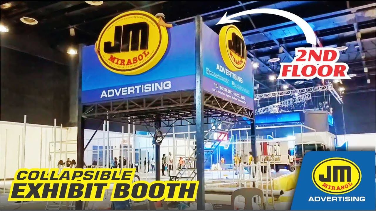 Exhibit booth with 2nd floor for IR Bike festival | JM Mirasol Advertising