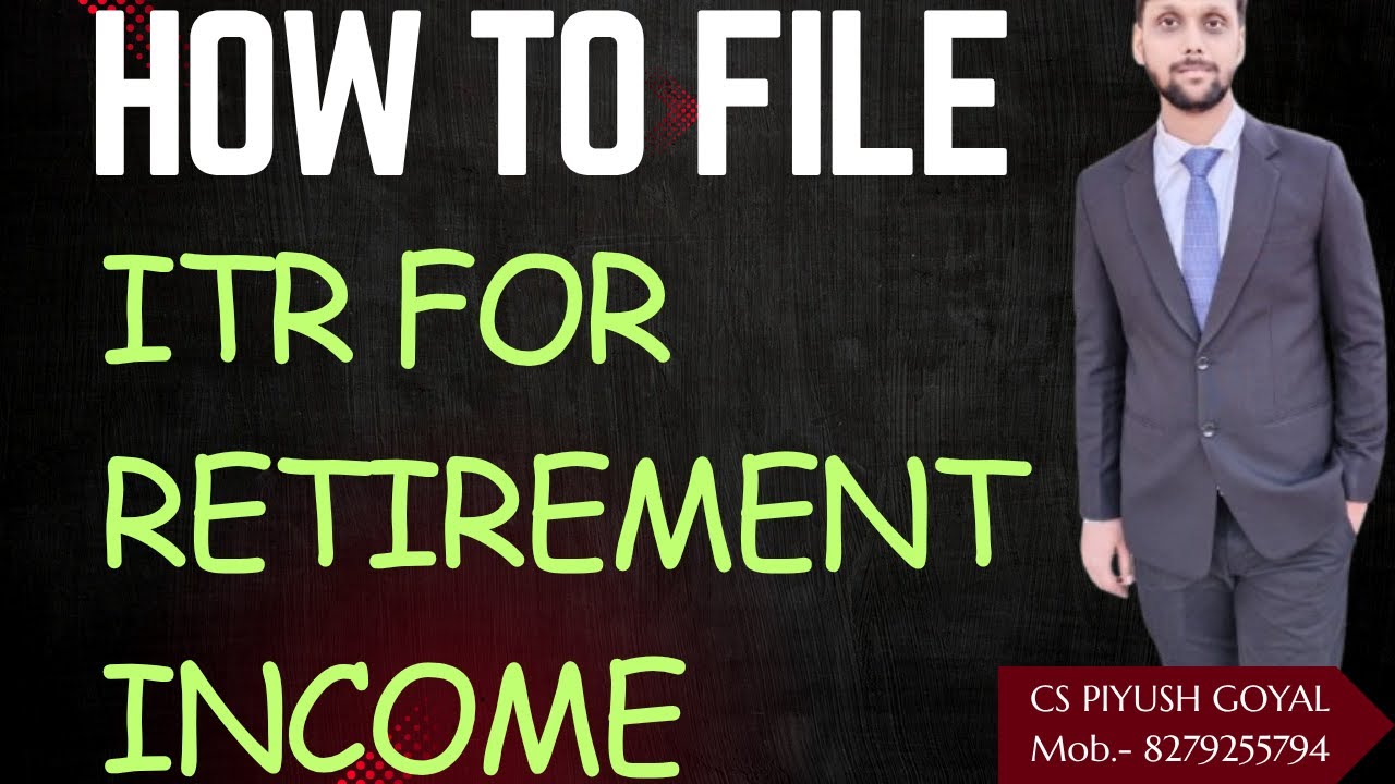 How to show Retirement Benefits in ITR-1 II ITR-1 for Pensioners AY 2024-25 II How to file ITR