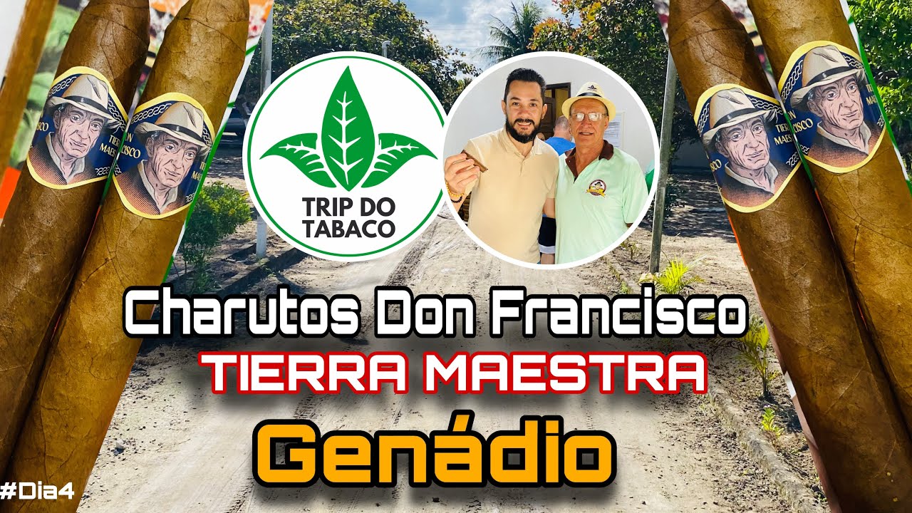 Genádio e Charutos Don Francisco (Tierra Maesta) | Trip do Tabaco 2025 #Dia4 