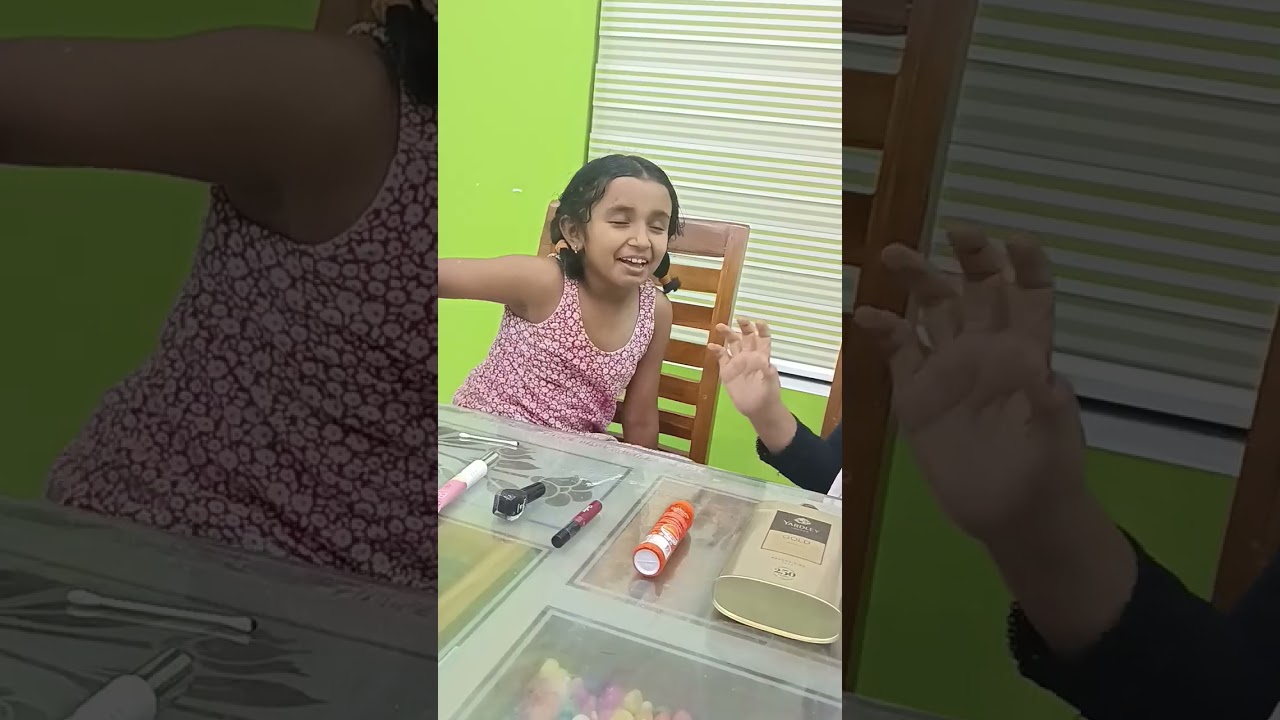 Blind makeup challenge 🤪/ Asna Nasrin World