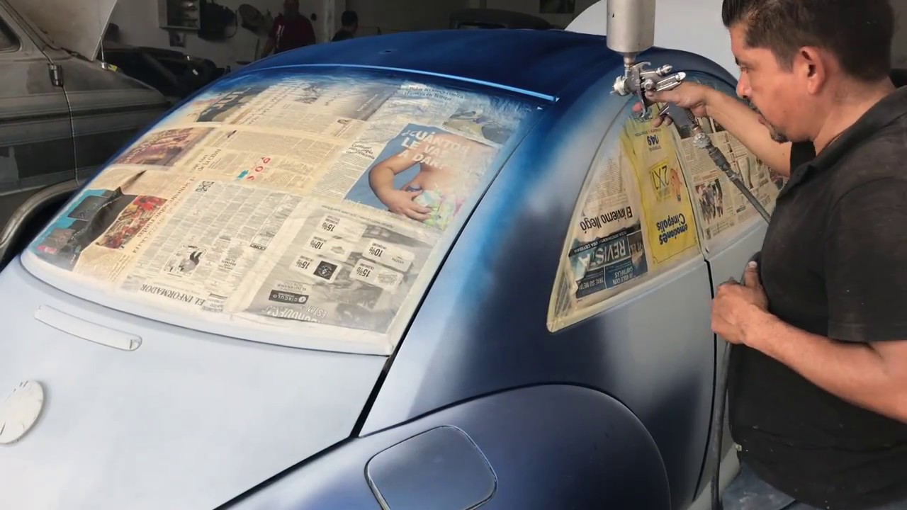 Restauracion Beetle / Painting beetle ´99