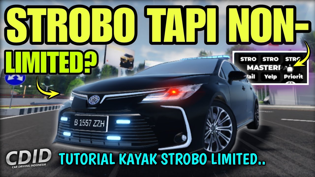 MOBIL STROBO TAPI BUKAN LIMITED DI CDID, OH BEGINI JADI KAYAK LIMITED :V | CDID V2.0 Roblox