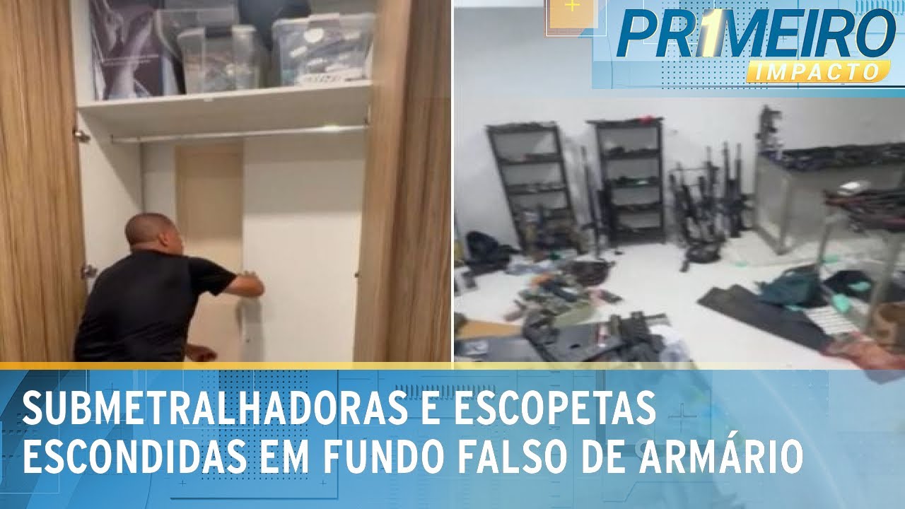 Polícia encontra arsenal de guerra em casa de luxo na zona sul de SP | Primeiro Impacto (09/12/24)