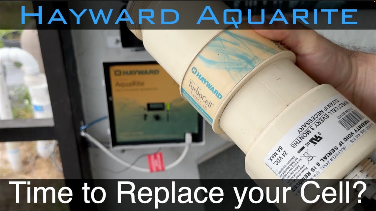 Hayward AquaRite Turbo Cell - When is it time to replace the salt cell in your pool?