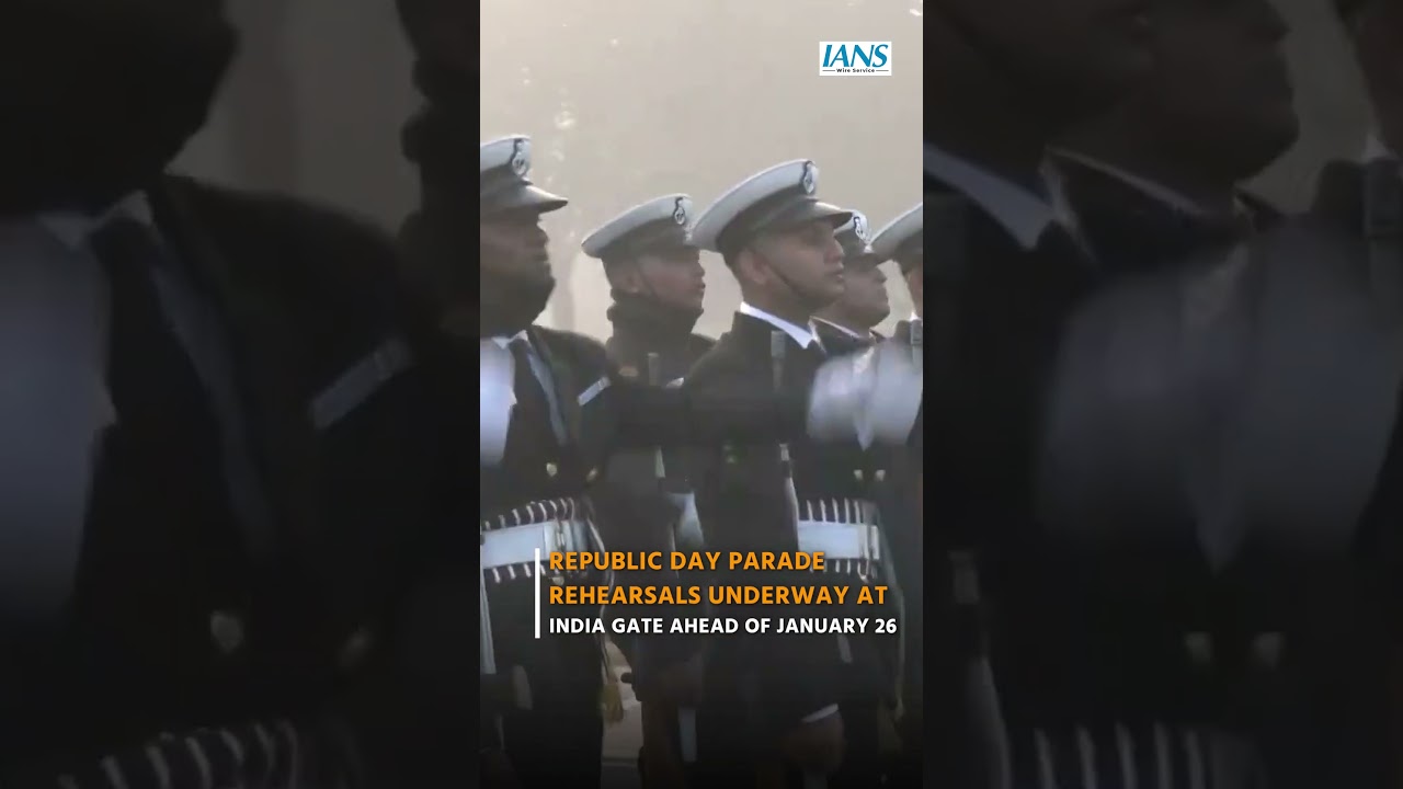 Republic Day parade rehearsals underway at India Gate ahead of January 26