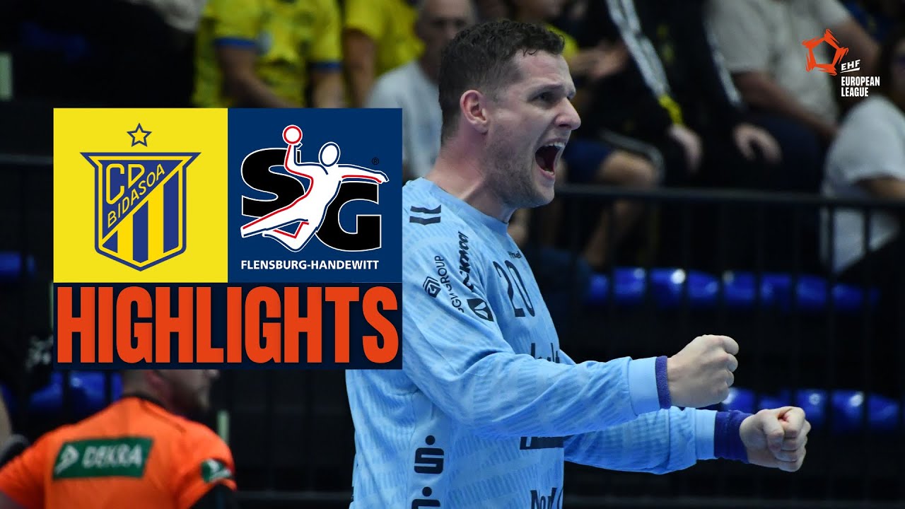 IRUDEK Bidasoa Irun 🆚 SG Flensburg-Handewitt | HIGHLIGHTS | EHF European League Men 2025/26