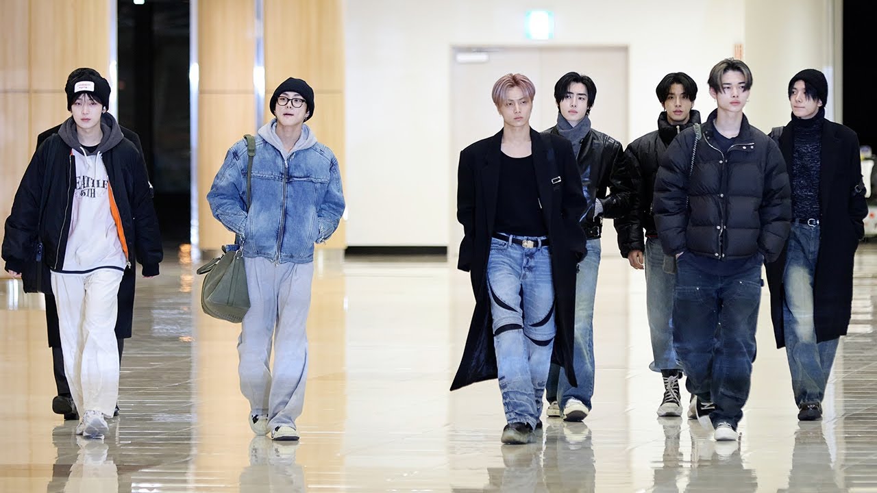 엔하이픈 (ENHYPEN) 출국 ‘JAPAN RECORD AWARDS’ Departure | 김포공항 • 231228