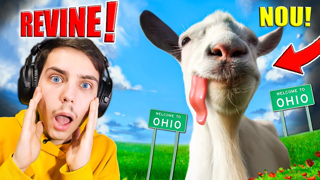 Haide *REPEDE* 😱 A venit CAPRA din OHIO !