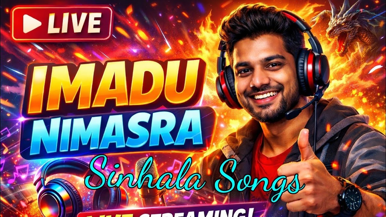 Nimsara Imadu is live! we listen to the classical music in Sri Lanka 🇱🇰