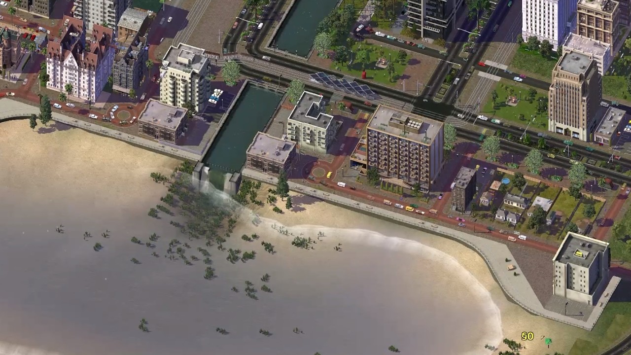 SimCity 4 Speedplay: District 33 RHW Interchange and New Downtown Neighborhood