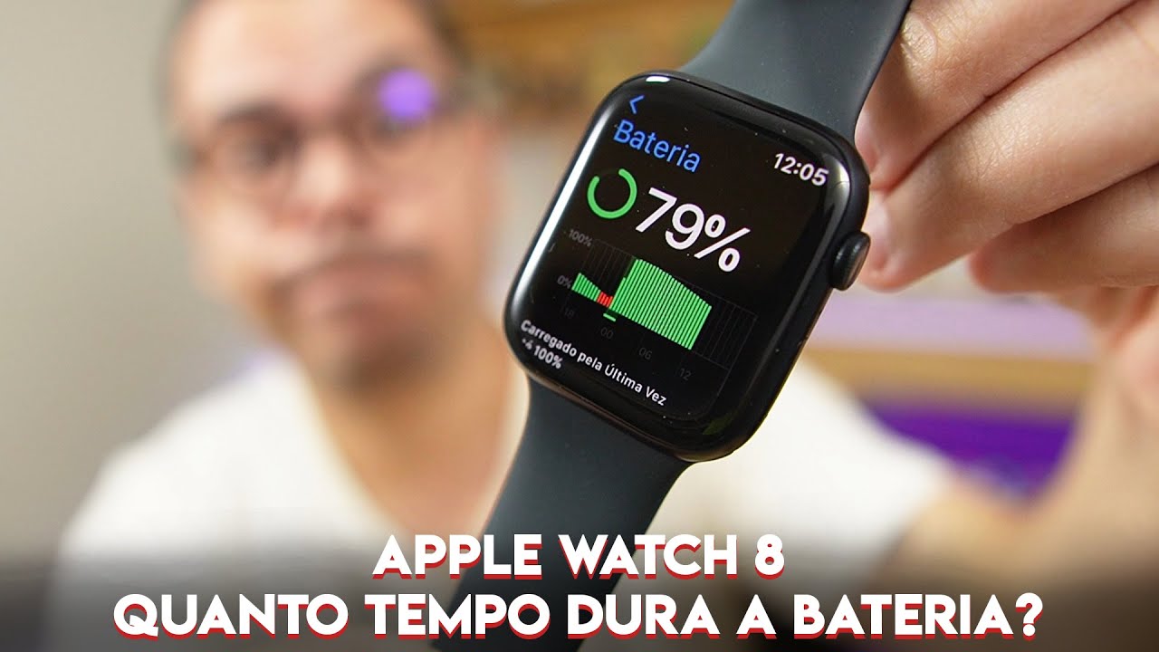 APPLE WATCH 8: QUANTO TEMPO DURA A BATERIA COM TODOS OS RECURSOS ATIVOS? (TESTE COMPLETO)