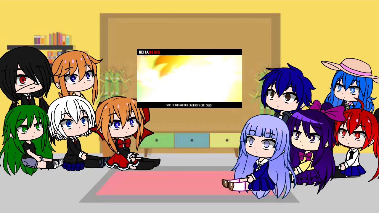 Date a Live react ao rap do Goku - Gacha Club