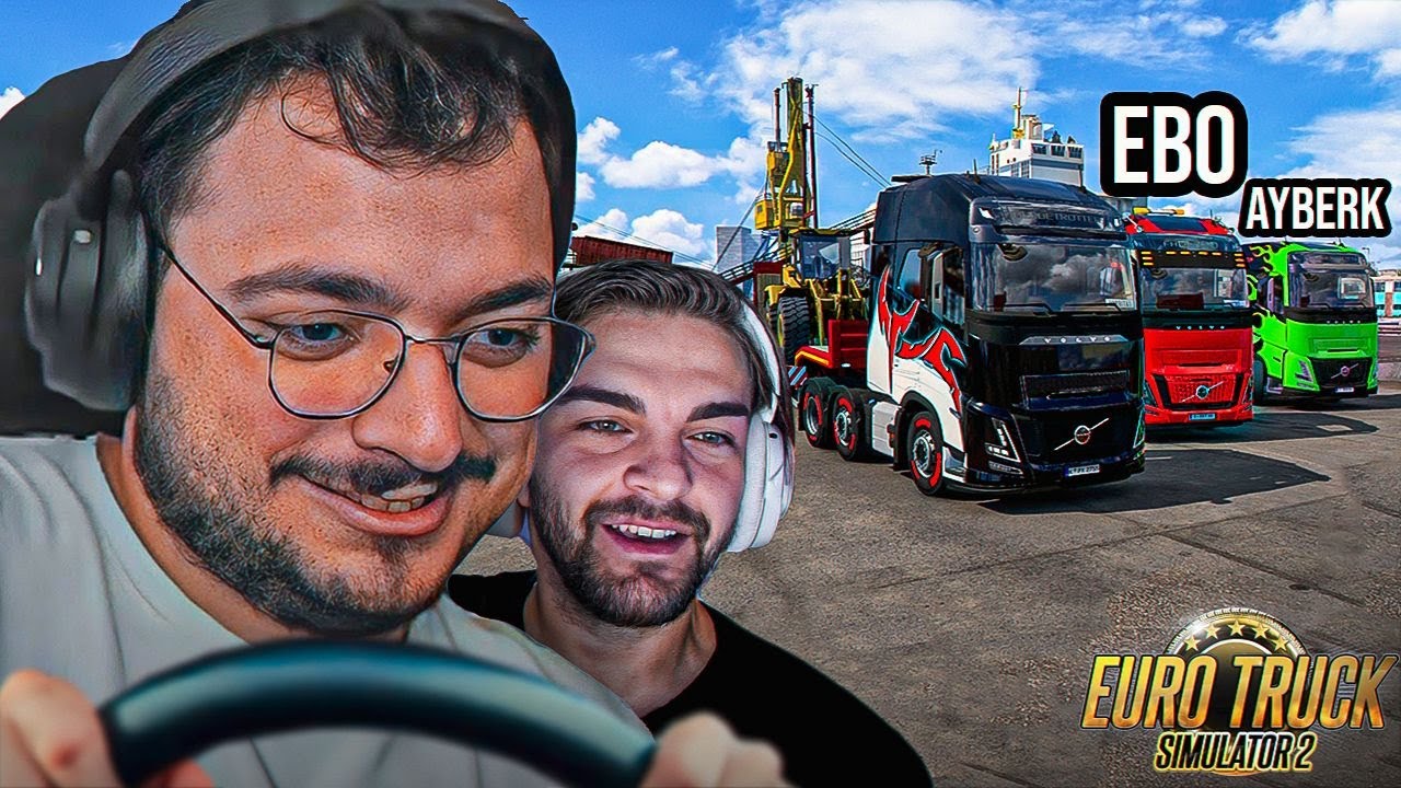 TIRLARLA KONVOY YAPTIK! | EKİPLE EURO TRUCK SIMULATOR 2 @Ebonivon