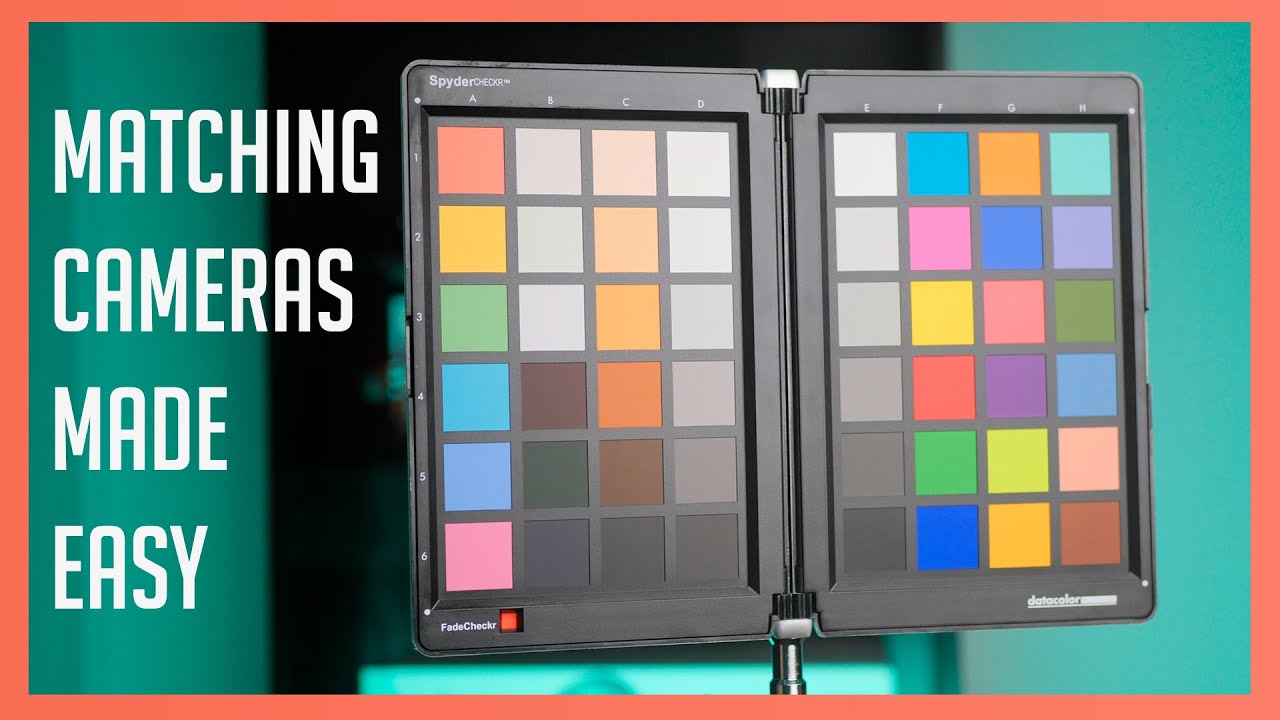 Match cameras EASILY with a COLOR CHART in Davinci Resolve