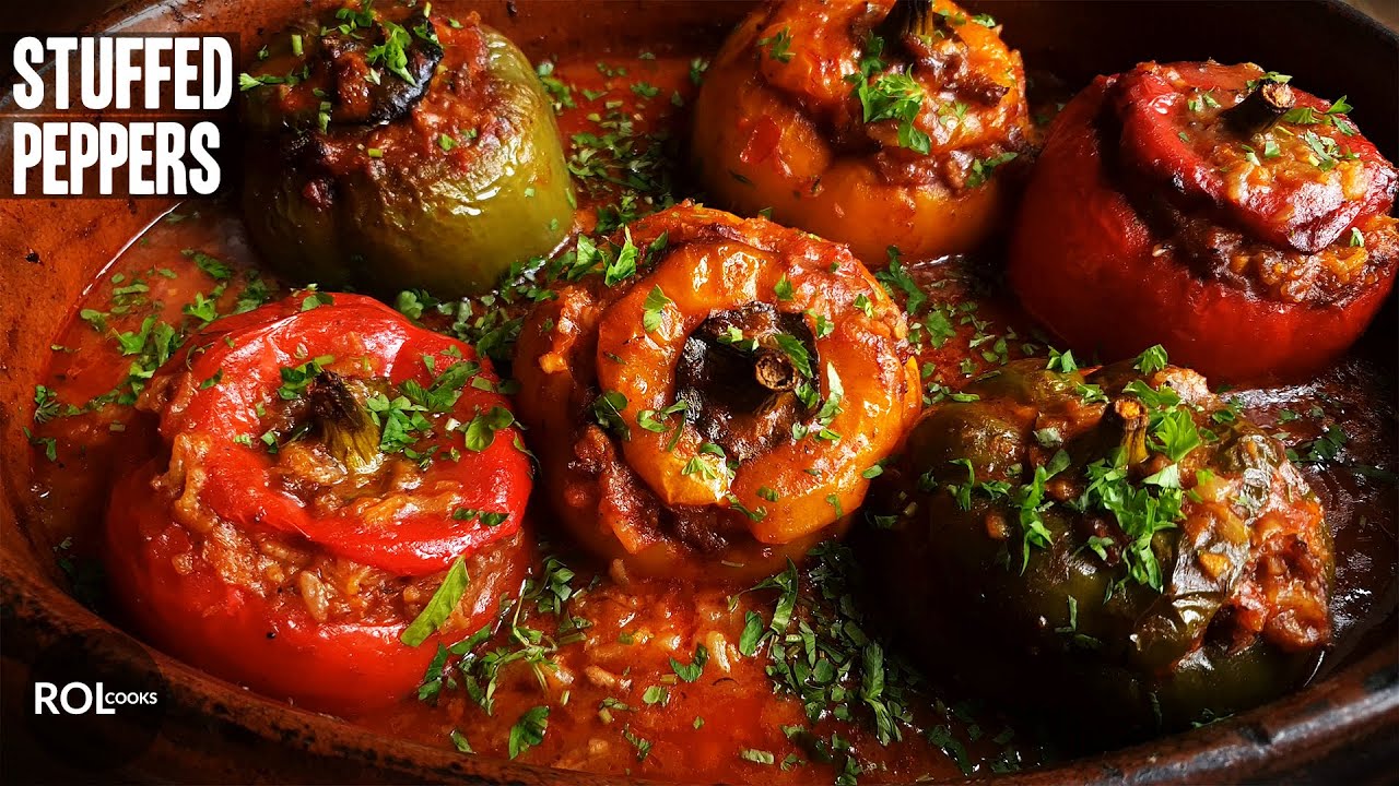How To Make The Best Stuffed Peppers (Пълнени Чушки)