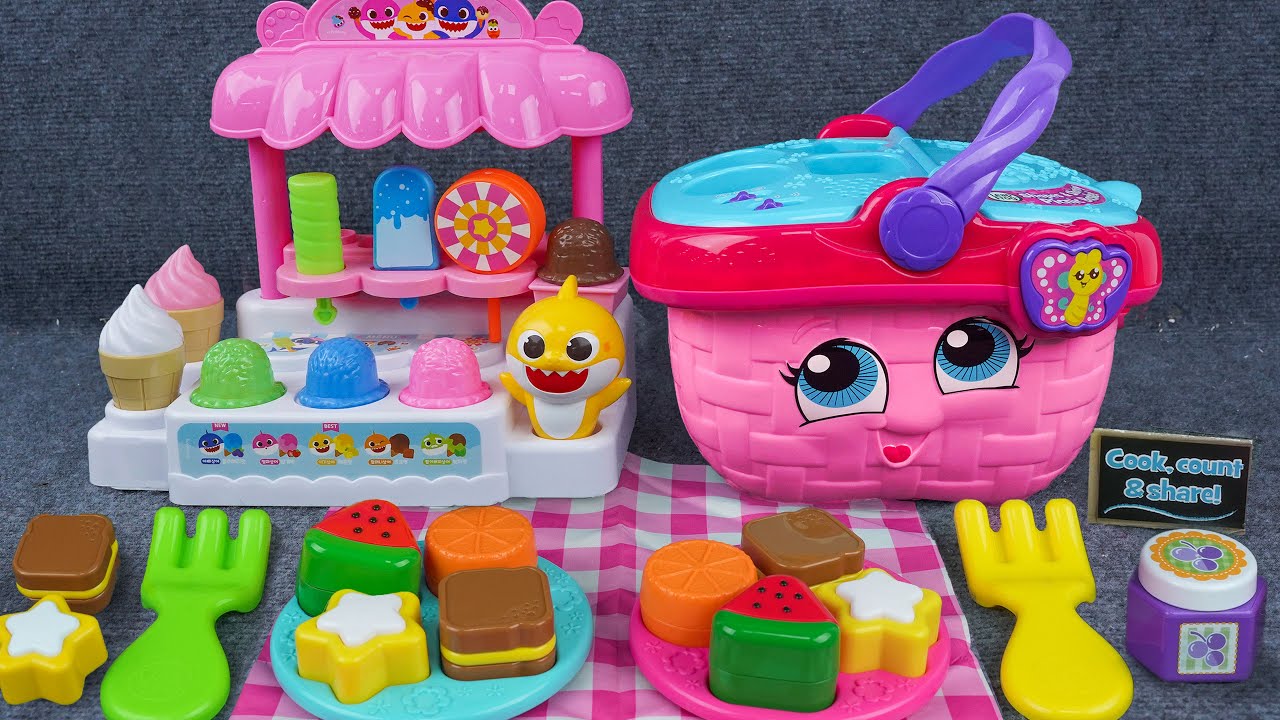 60 Minutes Ultimate Cooking Toys Playset, Unboxing Leapfrog Ice Cream Shop Collection | Tina Review