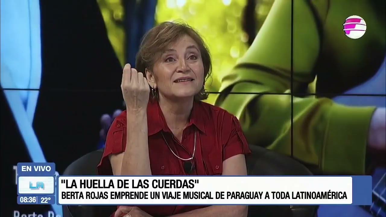 ¡Visita de lujo! Berta Rojas presenta ''La Huella de las Cuerdas''
