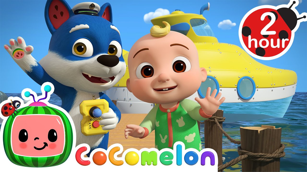 Down by the Bay (Submarine Edition) + More CoComelon Animal Time | 2 Hours CoComelon Nursery Rhymes