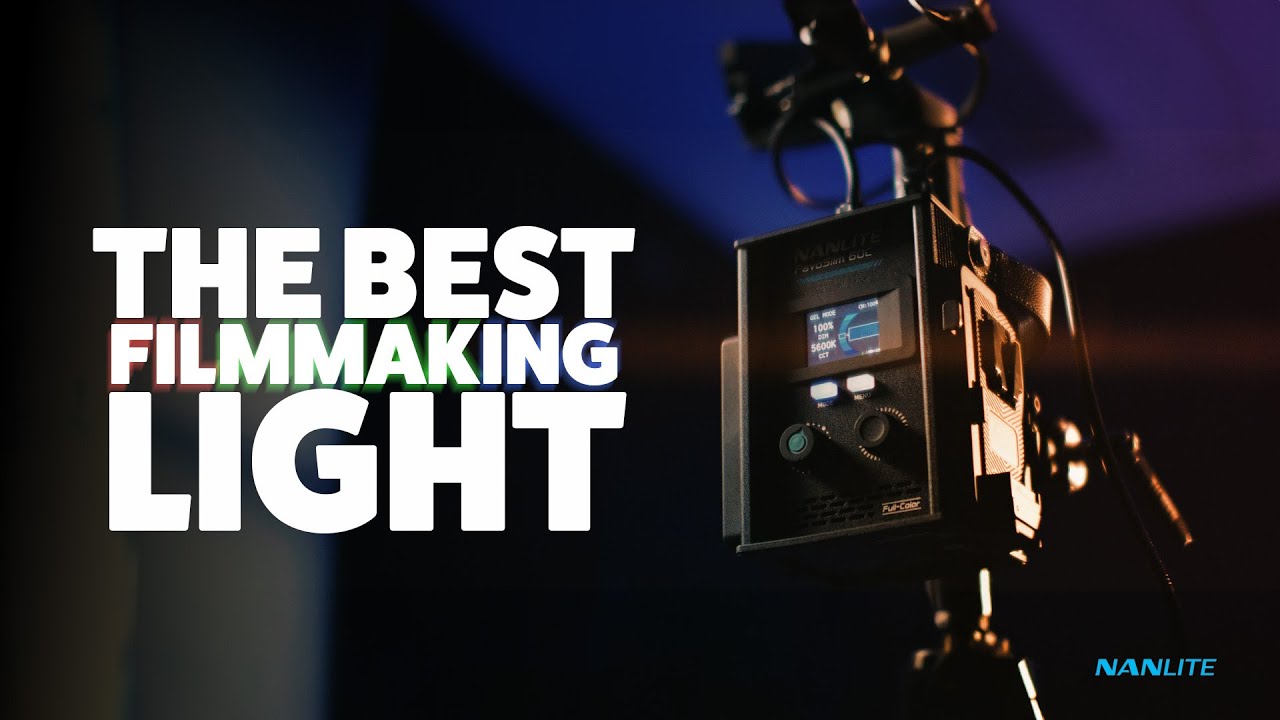 The BEST light for Filmmakers...HANDS DOWN | Nanlite PavoSlim 60C Review