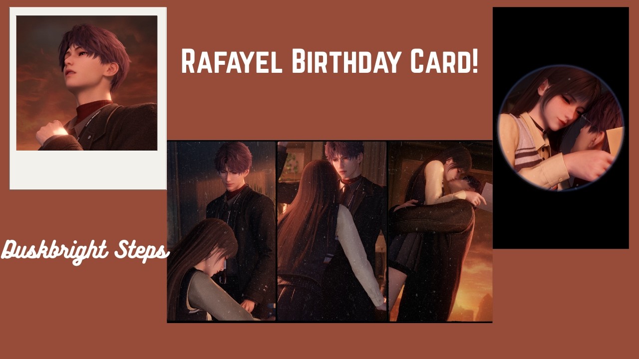 Rafayel Birthday Card-Duskbright Steps