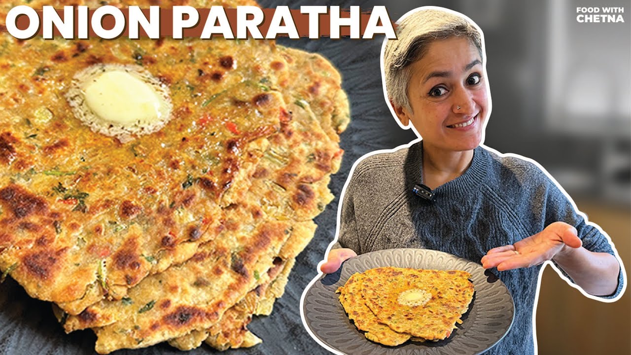 Make the most delicious paratha in 10 minutes - PYAAZ KA PARATHA | BEST ONION PARATHA RECIPE