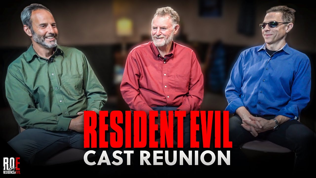 RESIDENT EVIL | Original Cast Reunion & Interview | Chris Redfield, Barry Burton, Albert Wesker