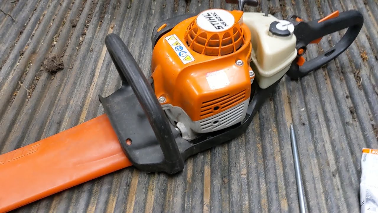 Как смазать кусторез Stihl | Учебное пособие/пошаговое руководство