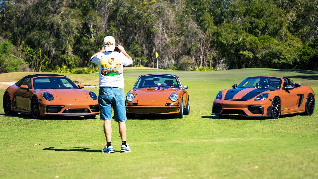 My Three Porsches Take Over Amelia Island Car Show!
