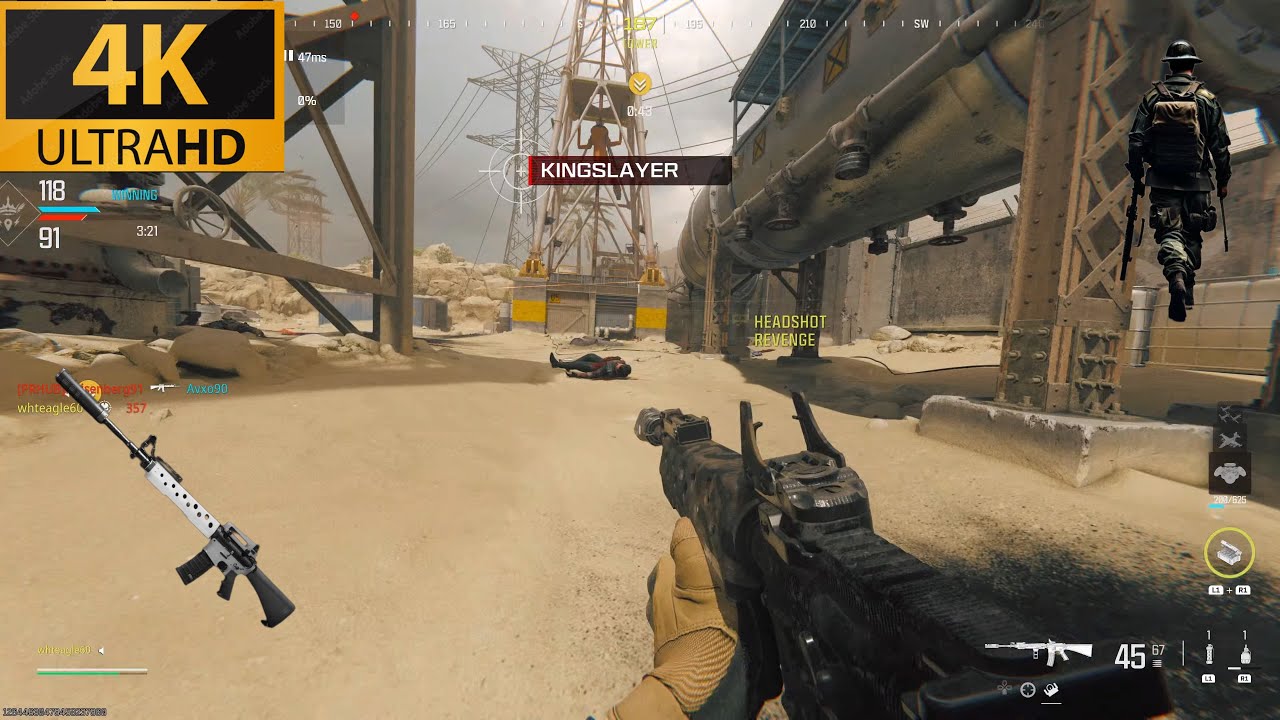 Call of Duty Modern Warfare 3 | JAK PATRIOT KIT FOR M16 (4K 60FPS)| No commentary