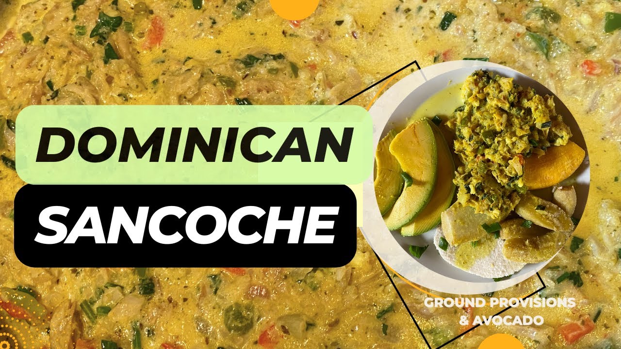 How to Make Sancoche from Dominica W.I.| Saltfish & Ground Provisions