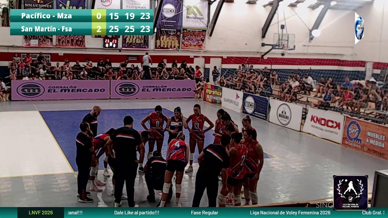 San Martìn (Formosa) vs Pacìfico (Mendoza) - LNVF