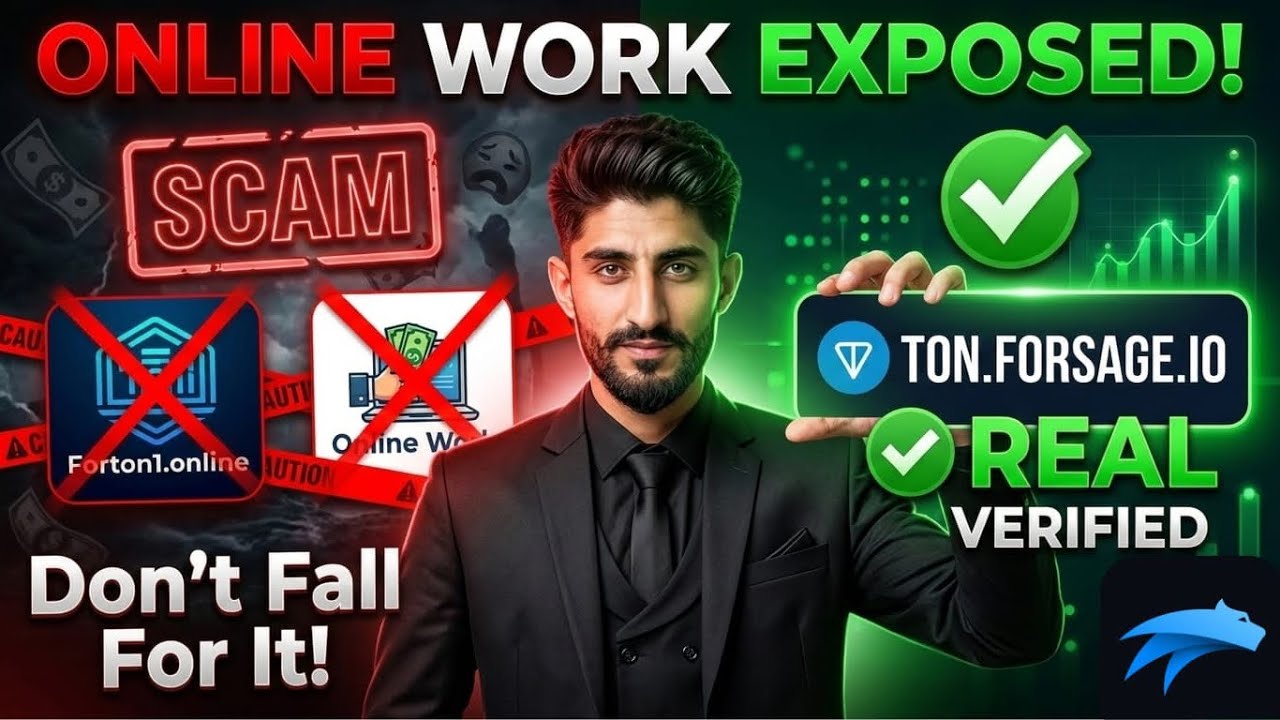 Online Work Scam Exposed 2026 | Forton Real or Fake? | Forton1.online Fake Copy of Forton.app 