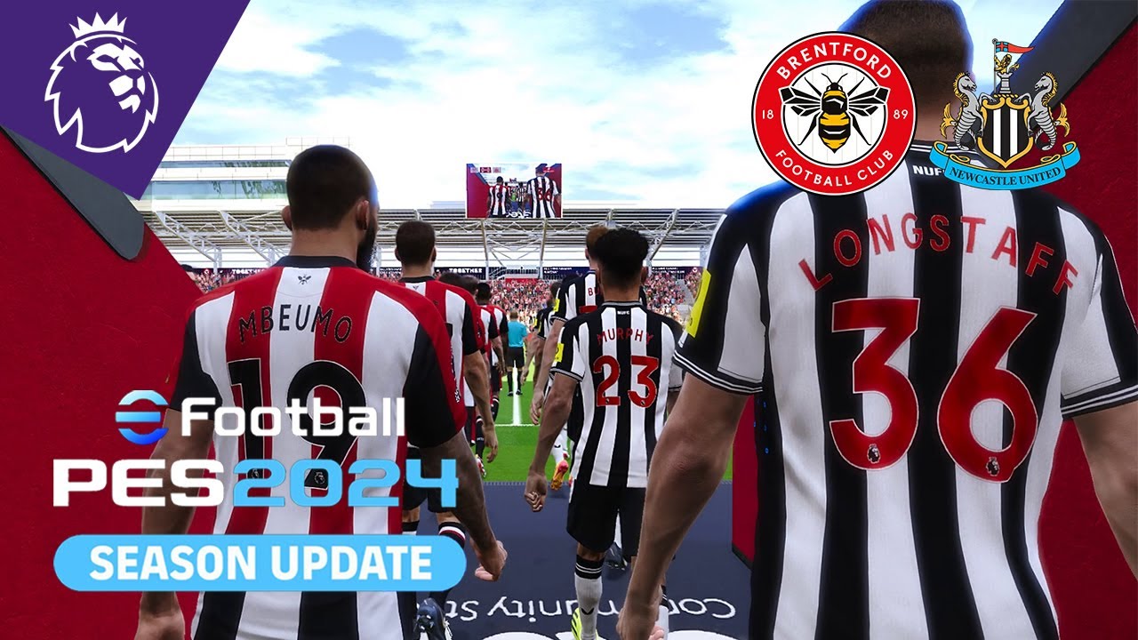 PES 2021 REALISM | Brentford vs Newcastle (23/24) | FINAL FIXTURE | FULL MATCH GAMEPLAY