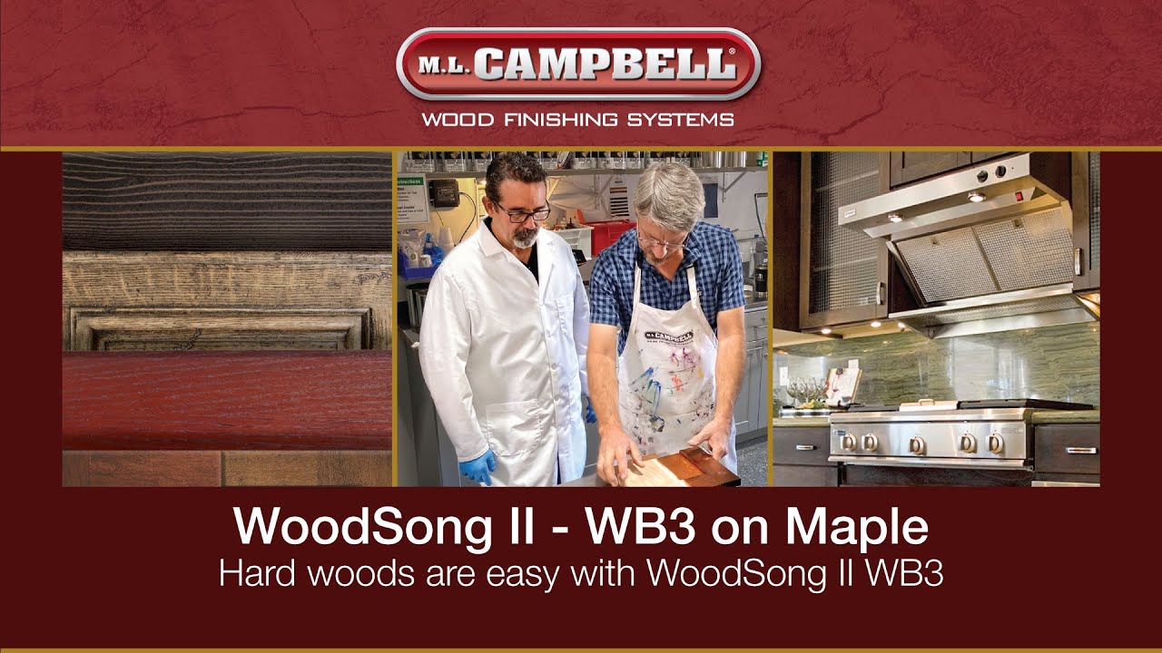 M.L. Campbell WoodSong II - Maple Staining Demonstration