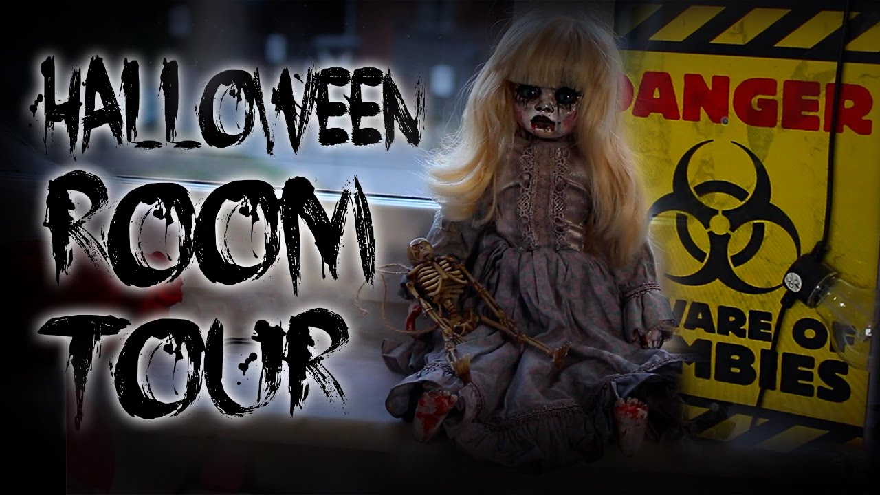 ROOM TOUR ☠ Dekorerar inför Halloween!