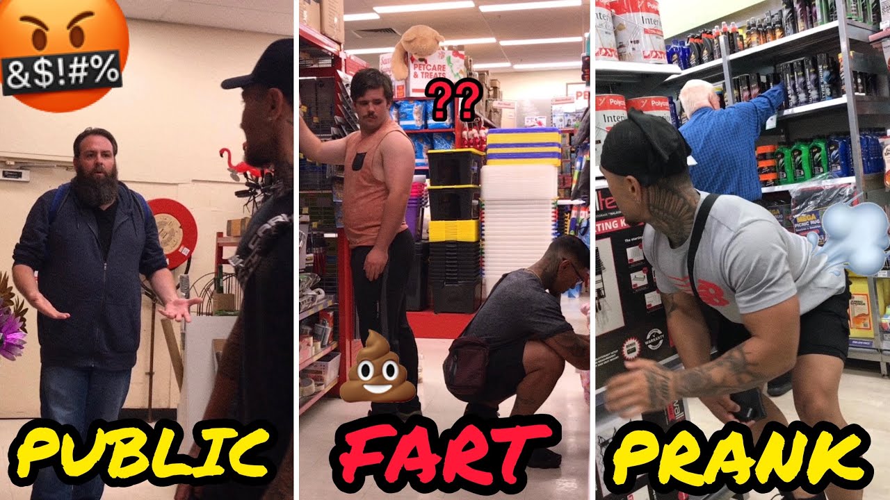 PUBLIC FART PRANK!! 💩🤣