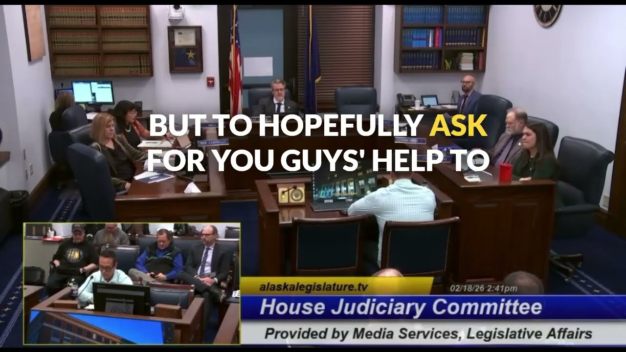 Invest in kids: Sam Garcia of the Reentry Coalition speaks to Alaska House Judiciary