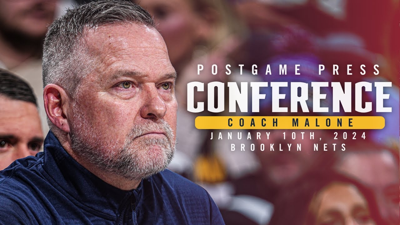 Coach Malone Full Postgame Press Conference vs. Nets 🎙 | 1/10/25