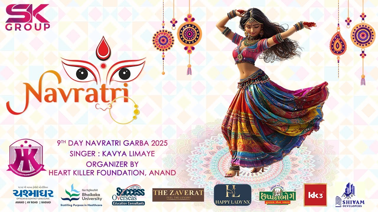 SK GROUP ANAND LIVE GARBA HEART KILLER 30/09/2025